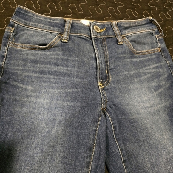 SO Dark Blue Jeans Denim Skinny Jeggings. Juniors Size 5 - Picture 3 of 7